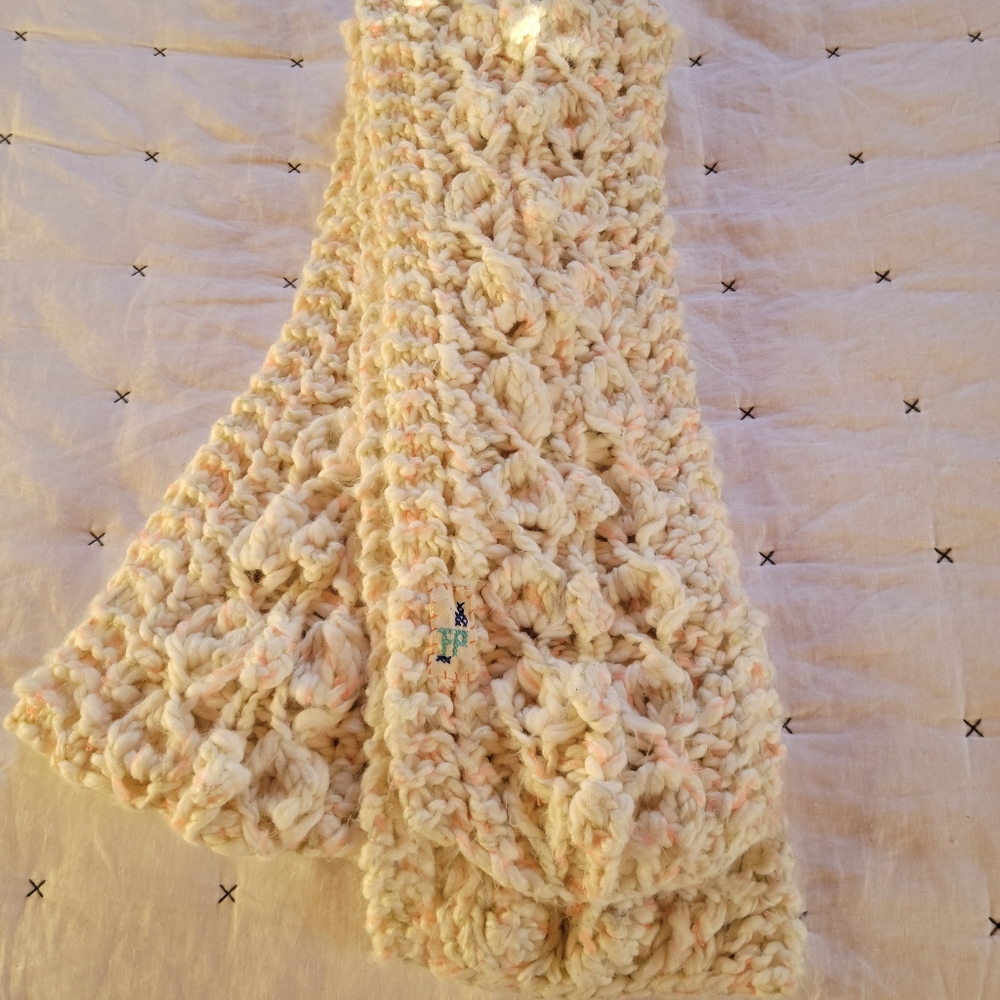 Free People Cable Knit Scarf